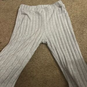 grey leggings flares